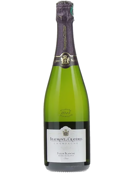 Champagne AOC Brut 'Fleur Blanche' 2015 (750 ml.) Beaumont des Crayeres Beaumont des Crayères - 1