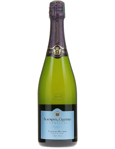 Champagne AOC Brut Nature 'Fleur de Meunier' 2014 (750 ml.) Beaumont des Crayeres Beaumont des Crayères - 1 Champagne AOC Brut Nature 'Fleur de Meunier' 2014 (750 ml.) Beaumont des Crayeres Beaumont des Crayères - 1