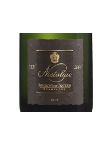 Champagne AOC Blanc de Noirs Brut 'Nostalgie' Millesime' 2006 (750 ml. cofanetto regalo) Beaumont des Crayeres Beaumont des Cray