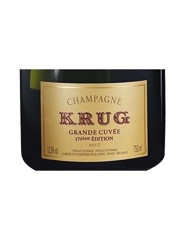 Champagne AOC Brut Grand Cru 'Grande Cuvee 171eme Edition' (750 ml. deluxe Geschenkbox) Krug Krug - 3