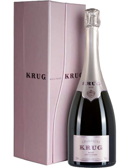 Champagne AOC Brut Rose' Grand Cru '27eme Edition' (Magnum 1,5 L deluxe Geschenkbox) Krug Krug - 1