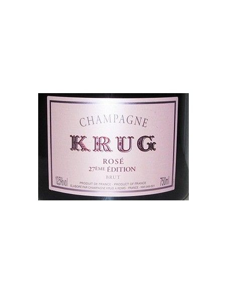 Champagne AOC Grand Cru Rose' Brut '27eme Edition' (Magnum 1,5 L cofanetto deluxe) Krug Krug - 3