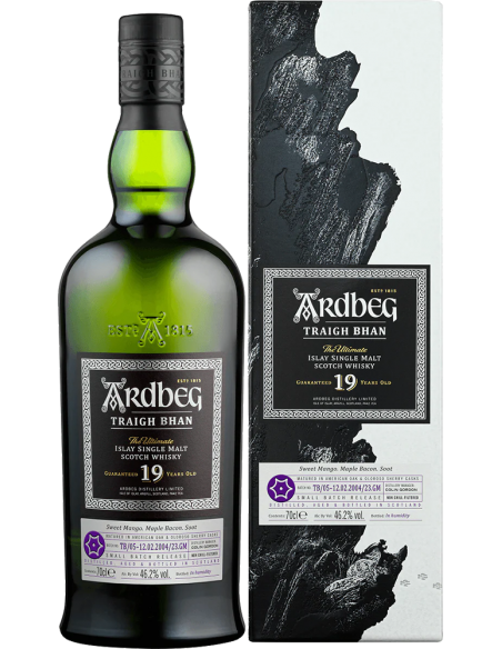 Single Malt Scotch Whisky Islay 'Traigh Bhan Batch 5' 19 Jahre (700 ml. mit etui) Ardbeg Ardbeg - 1