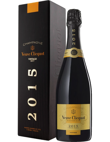Champagne AOC Brut Grand Cru Vintage 2015 (750 ml. mit etui) Veuve Clicquot Veuve Clicquot - 1