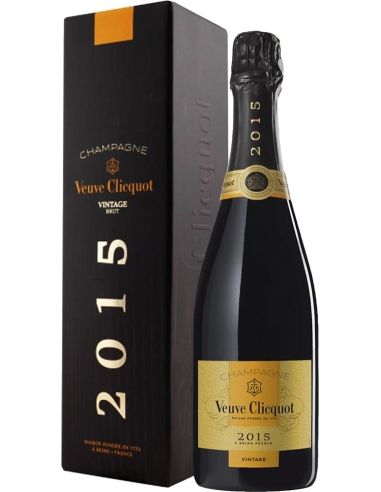 Champagne - Champagne Brut 'Vintage' 2015 (750 ml. astuccio) - Veuve Clicquot - Veuve Clicquot - 1