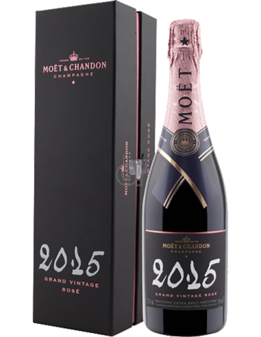 Champagne - Champagne 'Grand Vintage Rose' 2015 (750 ml. astuccio) - Moet & Chandon - Moët & Chandon - 1