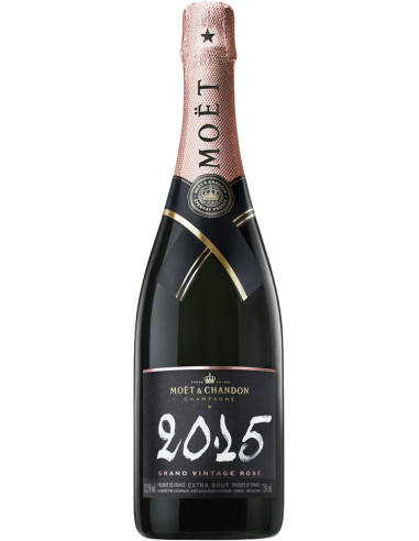 Champagne AOC Extra Brut Grand Cru 'Grand Vintage Rose' 2015 (750 ml. cofanetto deluxe) Moet & Chandon Moet & Chandon - 2