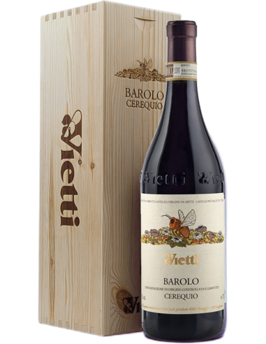 Barolo DOCG 'Cerequio' 2019 (750 ml. boite en bois) Vietti Vietti - 1