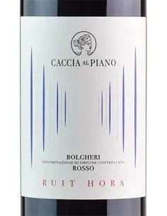 Bolgheri Rosso DOC 'Ruit Hora' 2021 (750 ml.) Caccia al Piano Caccia al Piano - 1 2