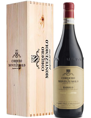 Vini Rossi - Barolo DOCG 'Monfalletto' 2019 (Magnum 1,5 L cassetta legno) - Cordero di Montezemolo - Cordero di Montezemolo - 1