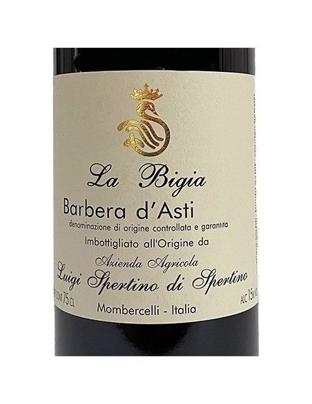 Barbera d'Asti DOCG 'La Bigia' 2021 (750 ml.) Luigi Spertino Luigi Spertino - 2