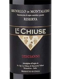 Brunello di Montalcino Riserva DOCG 'Diecianni' 2013 (750 ml.) Le Chiuse Le Chiuse - 1 2