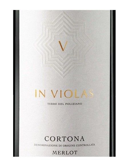 Cortona DOC Merlot 'In Violas' 2019 (750 ml.) Poliziano Poliziano - 2 Cortona DOC Merlot 'In Violas' 2019 (750 ml.) Poliziano Poliziano - 2