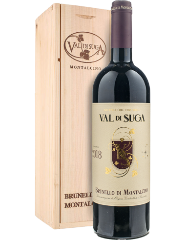 Vini Rossi - Brunello di Montalcino DOCG 2018 (Magnum 1,5 L cassetta legno) - Val di Suga - Val di Suga - 1