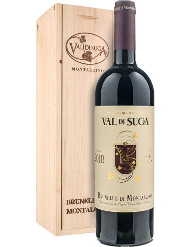 Brunello di Montalcino DOCG 2018 (Magnum 1,5 L wooden box) - Val di Suga Val di Suga - 1