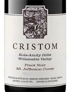 Willamette Valley AVA Pinot Nero 'Mt. Jefferson' 2021 (750 ml.) Cristom Cristom - 1 2