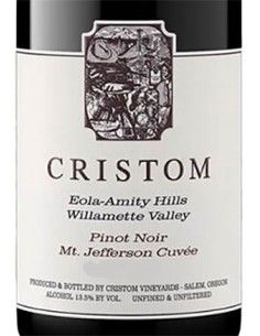 Willamette Valley AVA Pinot Noir 'Mt. Jefferson' 2021 (750 ml.) Cristom Cristom - 1 2