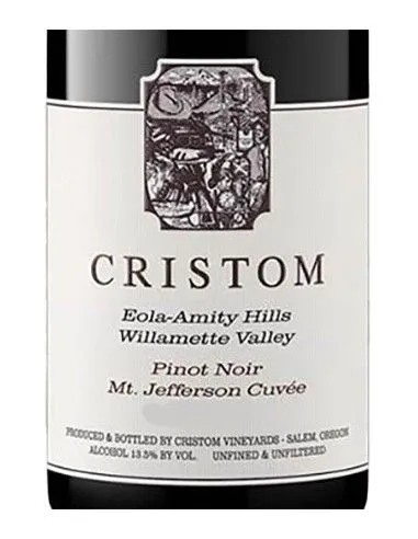Willamette Valley AVA Pinot Noir 'Mt. Jefferson' 2021 (750 ml.) Cristom Cristom - 2