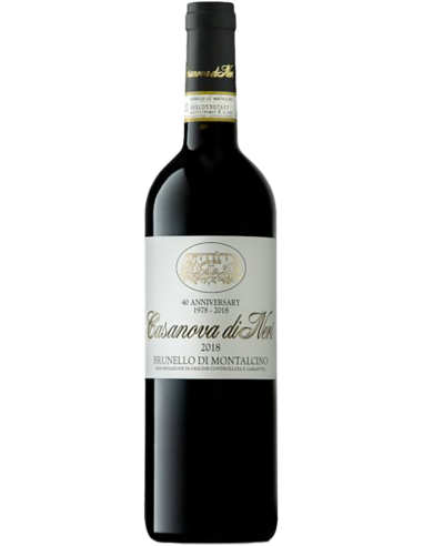 Red Wines - Brunello di Montalcino DOCG '40th Anniversary' 2018 (750 ml.) - Casanova di Neri - Casanova di Neri - 1