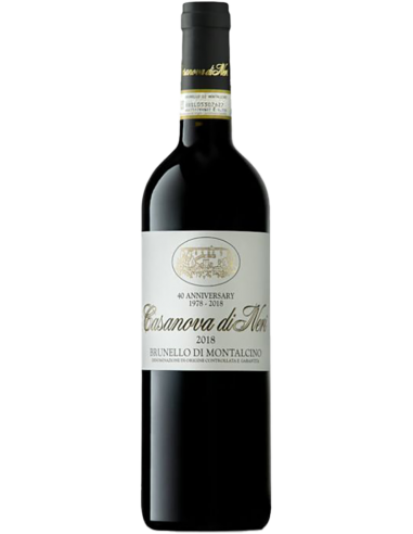 Vini Rossi - Brunello di Montalcino DOCG '40th Anniversary' 2018 (750 ml.) - Casanova di Neri - Casanova di Neri - 1