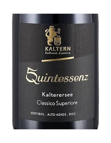 Lago di Caldaro Kalterersee Classico Superiore DOC 'Quintessenz' 2022 (750 ml.) Cantina di Caldaro Kaltern Kaltern Cantina di Ca