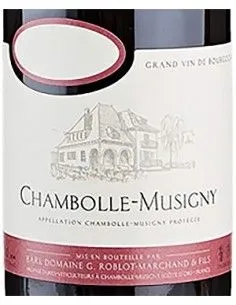 Chambolle Musigny AOC Pinot Noir 2020 (750 ml.) Domaine Roblot Marchand Roblot Marchand - 1 2