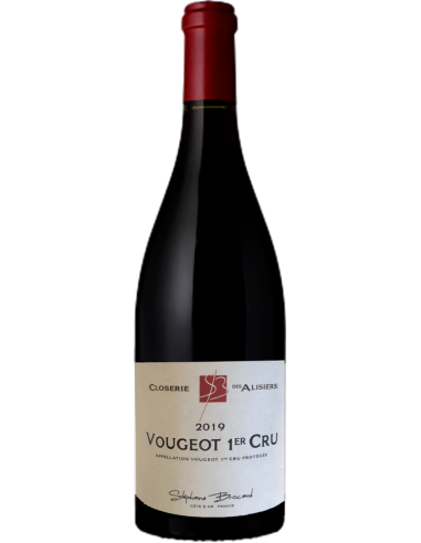 Vougeot AOC Premier Cru Pinot Noir 'Stephane Brocard' 2019 (750 ml.) Closerie des Alisiers Closerie des Alisiers - 1