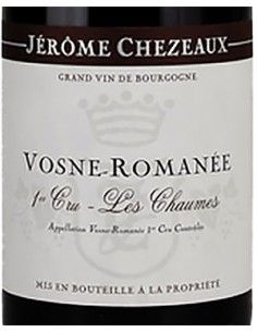 Vosne-Romanee 1er Cru 'Les Chaumes' 2021 (750 ml.) - Jerome Chezeaux Jerome Chezeaux - 1 2
