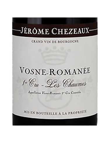 Vosne-Romanee 1er Cru 'Les Chaumes' 2021 (750 ml.) - Jerome Chezeaux Jerome Chezeaux - 2