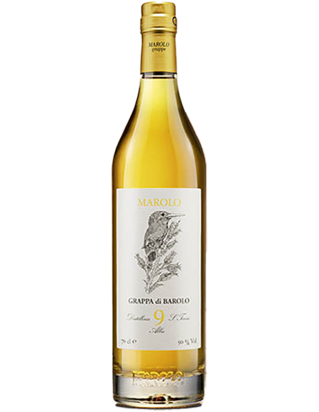 Grappa di Barolo 9 Anni (700 ml. cofanetto regalo) Marolo Marolo - 2