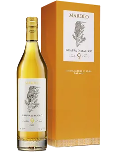 Grappa di Barolo 9 Jahre (700 ml. deluxe Geschenkbox) Marolo Marolo - 1