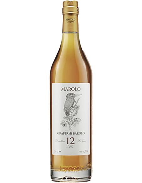 Grappa di Barolo 12 Jahre (700 ml. deluxe Geschenkbox) Marolo Marolo - 2