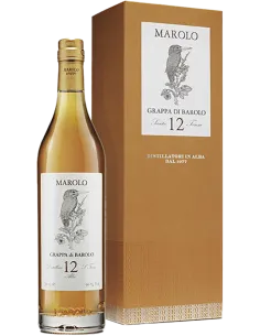 Grappa di Barolo 12 Jahre (700 ml. deluxe Geschenkbox) Marolo Marolo - 1