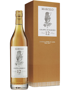 Grappa di Barolo 12 Years (700 ml. deluxe gift box) Marolo Marolo - 1