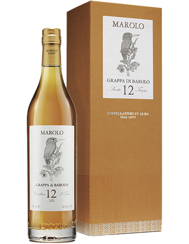 Grappa di Barolo 12 Anni (700 ml. cofanetto regalo) Marolo Marolo - 1