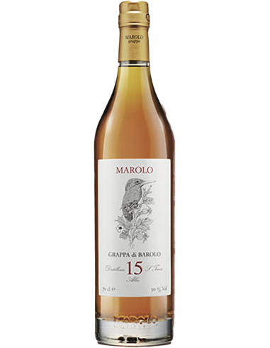 Grappa di Barolo 15 Jahre (700 ml. deluxe Geschenkbox) Marolo Marolo - 2