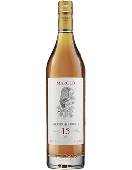 Grappa di Barolo 15 Jahre (700 ml. deluxe Geschenkbox) Marolo Marolo - 2