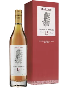 Grappa di Barolo 15 Jahre (700 ml. deluxe Geschenkbox) Marolo Marolo - 1