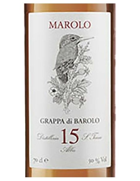 Grappa di Barolo 15 Years (700 ml. deluxe gift box) Marolo Marolo - 3