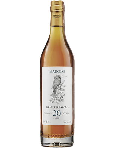 Grappa di Barolo 20 Ans (700 ml. coffret de luxe) Marolo Marolo - 2