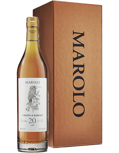 Grappa di Barolo 20 Anni (700 ml. cofanetto regalo) Marolo Marolo - 1