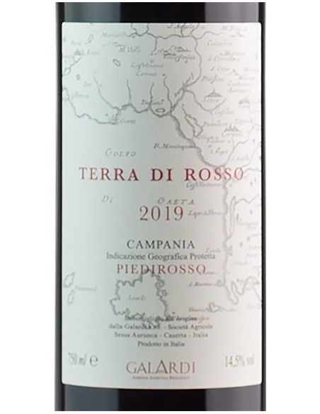 Campania IGP 'Terra di Rosso' 2021 (750 ml.) Galardi Galardi - 2