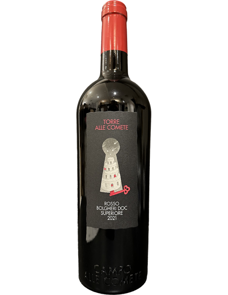 Bolgheri Rosso Superiore DOC 'Torre alle Comete' 2021 (750 ml.) Campo alle Comete Campo alle Comete - 1 Bolgheri Rosso Superiore DOC 'Torre alle Comete' 2021 (750 ml.) Campo alle Comete Campo alle Comete - 1