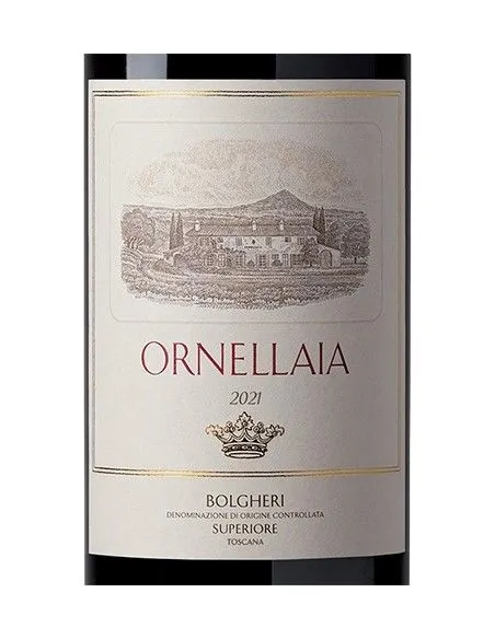 Bolgheri Rosso Superiore DOC 'Ornellaia' 2021 (750 ml.) Ornellaia Ornellaia - 2 Bolgheri Rosso Superiore DOC 'Ornellaia' 2021 (750 ml.) Ornellaia Ornellaia - 2
