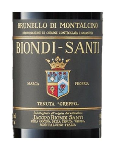 Brunello di Montalcino DOCG 'Tenuta Greppo' 2011 (750 ml.) Biondi Santi Biondi Santi - 2