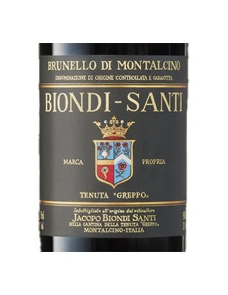 Brunello di Montalcino DOCG 'Tenuta Greppo' 2011 (750 ml.) Biondi Santi Biondi Santi - 2