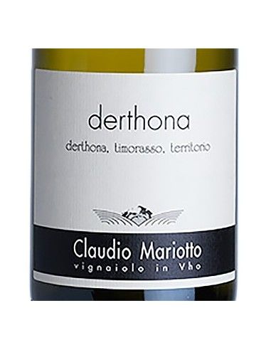 Colli Tortonesi DOC Timorasso 'Derthona' 2021 (750 ml.) - Claudio Mariotto Claudio Mariotto - 2