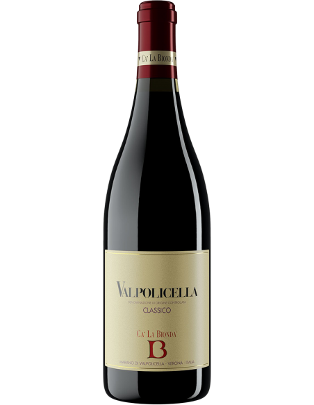 Valpolicella Classico DOC 2023 (750 ml.) Ca' La Bionda Ca' la Bionda - 1 Valpolicella Classico DOC 2023 (750 ml.) Ca' La Bionda Ca' la Bionda - 1