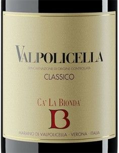 Valpolicella Classico DOC 2023 (750 ml.) Ca' La Bionda Ca' la Bionda - 1 2