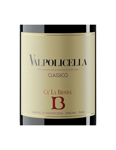 Valpolicella Classico DOC 2023 (750 ml.) Ca' La Bionda Ca' la Bionda - 2 Valpolicella Classico DOC 2023 (750 ml.) Ca' La Bionda Ca' la Bionda - 2